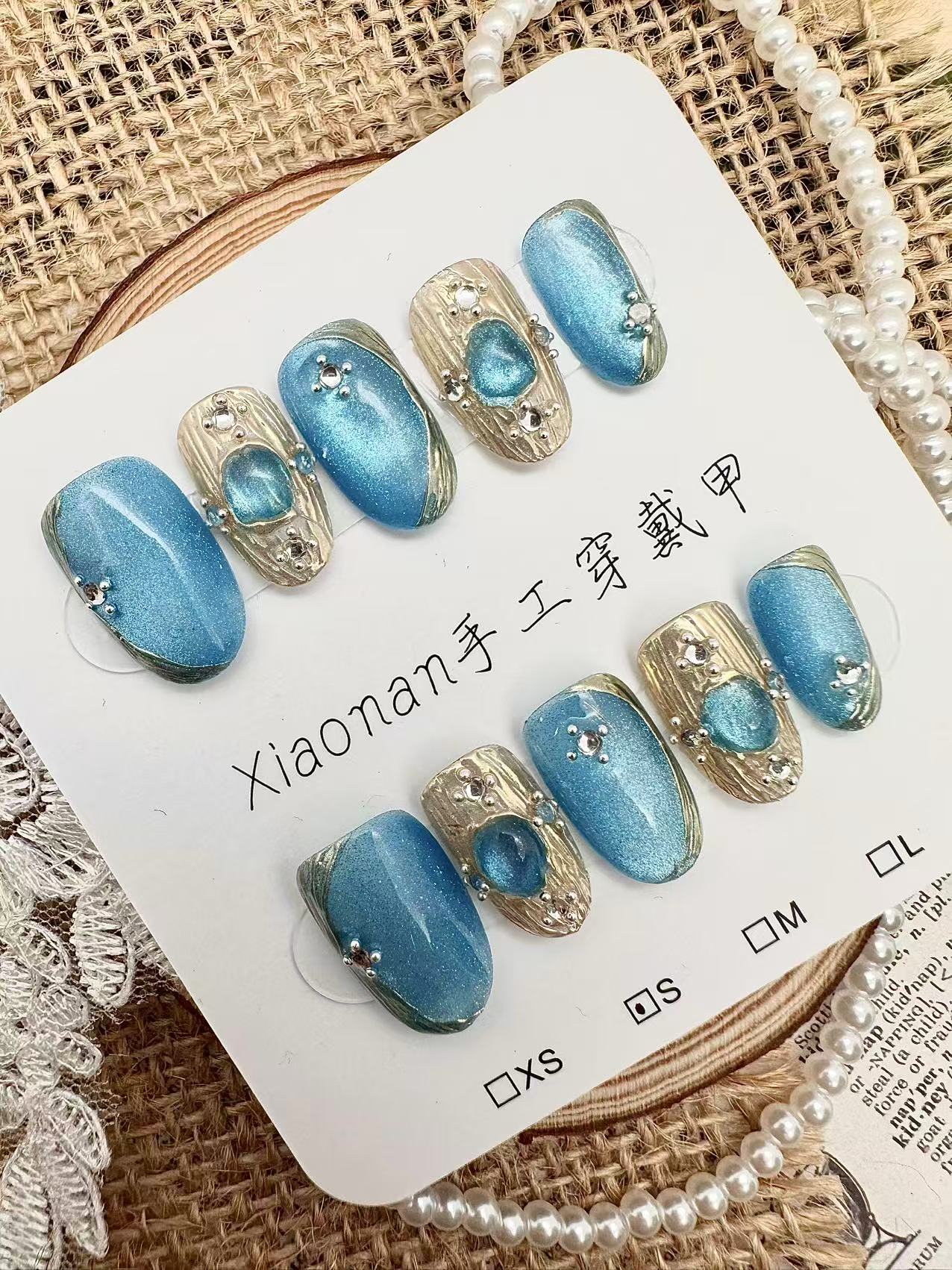 A32-Ice Blue Buccellati