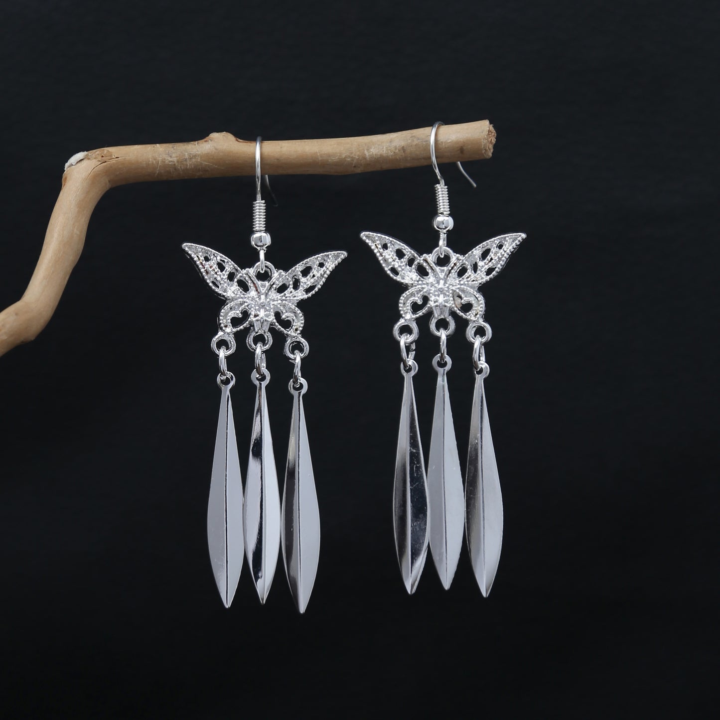 Hearth Family Lantern-E4627-2 Miao-inspired earrings with Chinese-inspired cultural detail